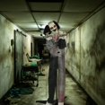 thumbnail image 2 of Payaso animatrónico de Haunted Hill Farm para decoración de Halloween, 2 of 9