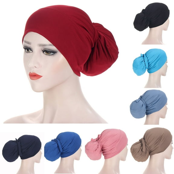Dalrosia Stretch Turban Fashion Headband Soft Breathable Lightweight and Comfortable Tie Head Wraps