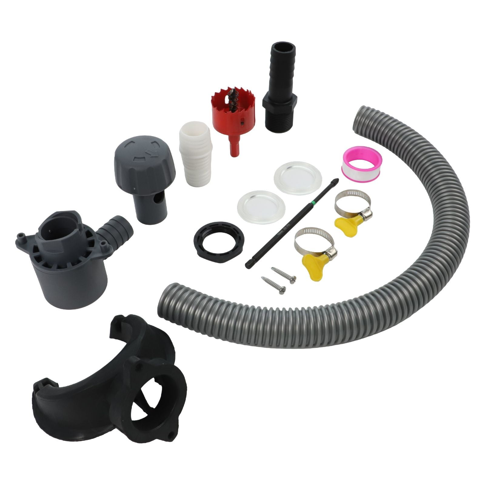 RANME 12 Pieces Rain Collector Weather Resistant Rain Collector Downpipe Collector Water Collection Easy Installation