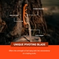 thumbnail image 5 of Survive Outdoors Longer Stoke Pivot Survival Folding Knife & Saw, 5 of 8