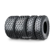 WANDA TYRES Full Set Wanda ATV tires 21x8-9 21x8x9 front & 22x10-10 22x10x10 Rear 4PR