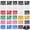 Colorful, variant on Large Letter Stickers Colorful Alphabet Letter Stickers Self Adhesive Letters Sticker for Bulletin Boards Classroom Home Decor 4 Inch 30 Sheets 340 Pieces