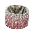 thumbnail image 1 of Minnieouse de diamantes de imitación para mujer, portátil, colorida, brillante, para chicas, citas, caminar, trabajo, cadena para la muñeca, Ropa, zapatos y accesorios Miscelánea rosa plata Minnieouse AP015124-02, 1 of 6