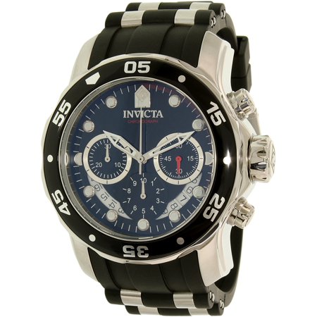 - 21927 Gent's Chronograph Black Dial Quartz Polurethane Watch