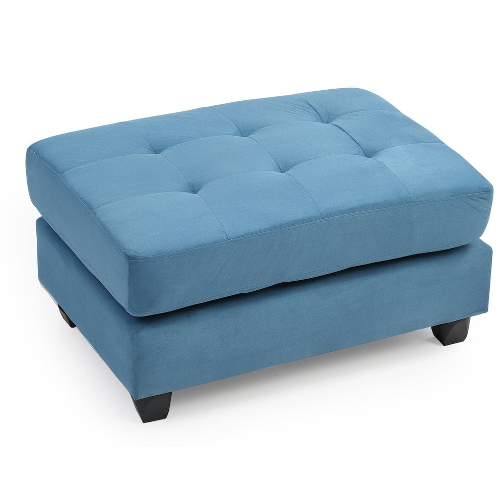 Glory Furniture Malone G638-O Ottoman , AQUA