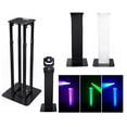 thumbnail image 2 of 2) Totem Stands+Black+White Scrims For (2) American DJ Focus Spot Three Z Lights, 2 of 11
