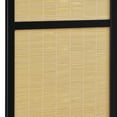 thumbnail image 6 of Pearce 4-panel Bamboo Room Divider Folding Screen Natural, 6 of 7