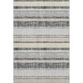 thumbnail image 2 of Addison Rugs Mayfield Premium Machine Washable Transitional Stripes Black Rectangle Rug, 8' X 10' Machine Washable Transitional Stripes Black Oversized Sherpa Throw Blanket, 2 of 6