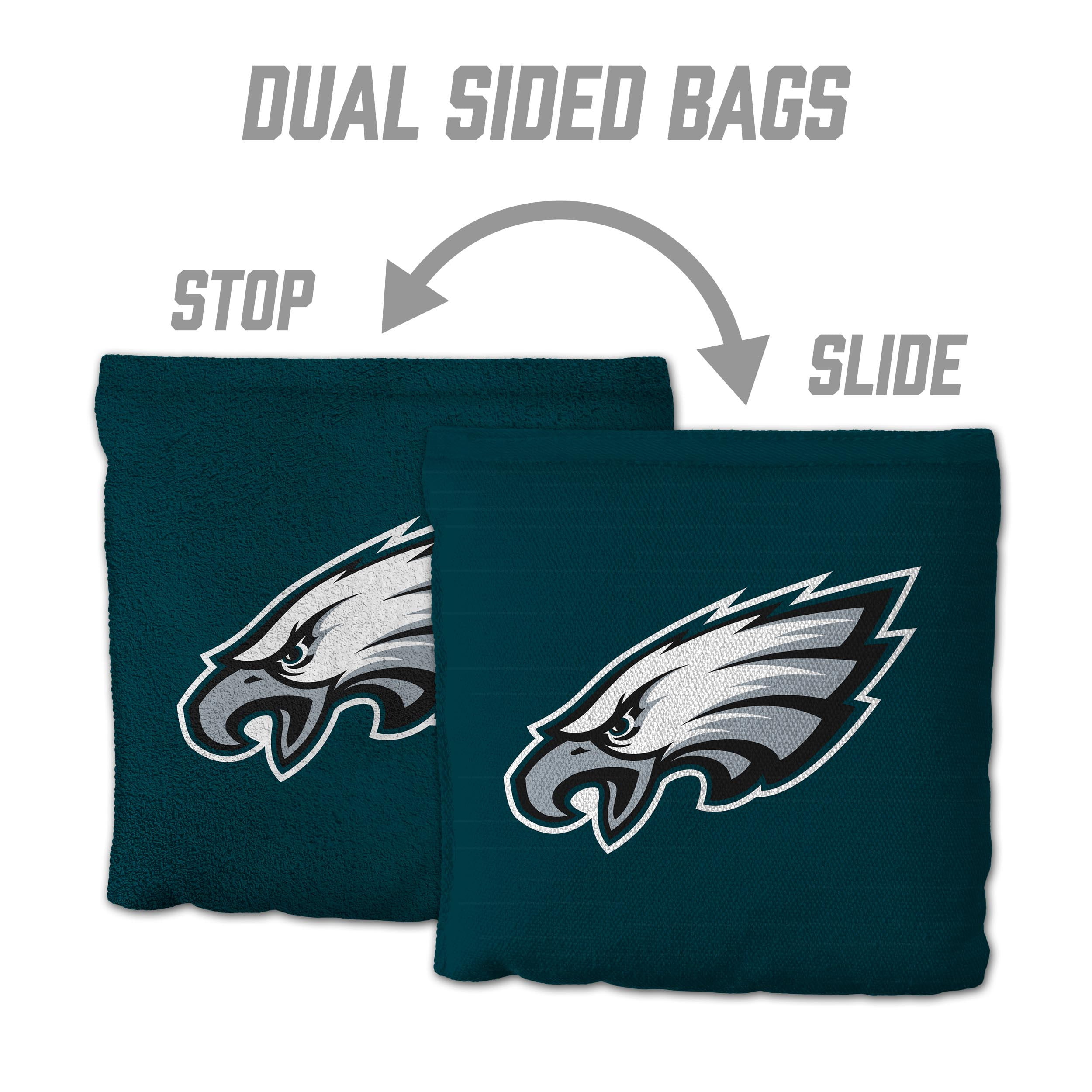 Philadelphia Eagles 8pk Licensed Cornhole Bags