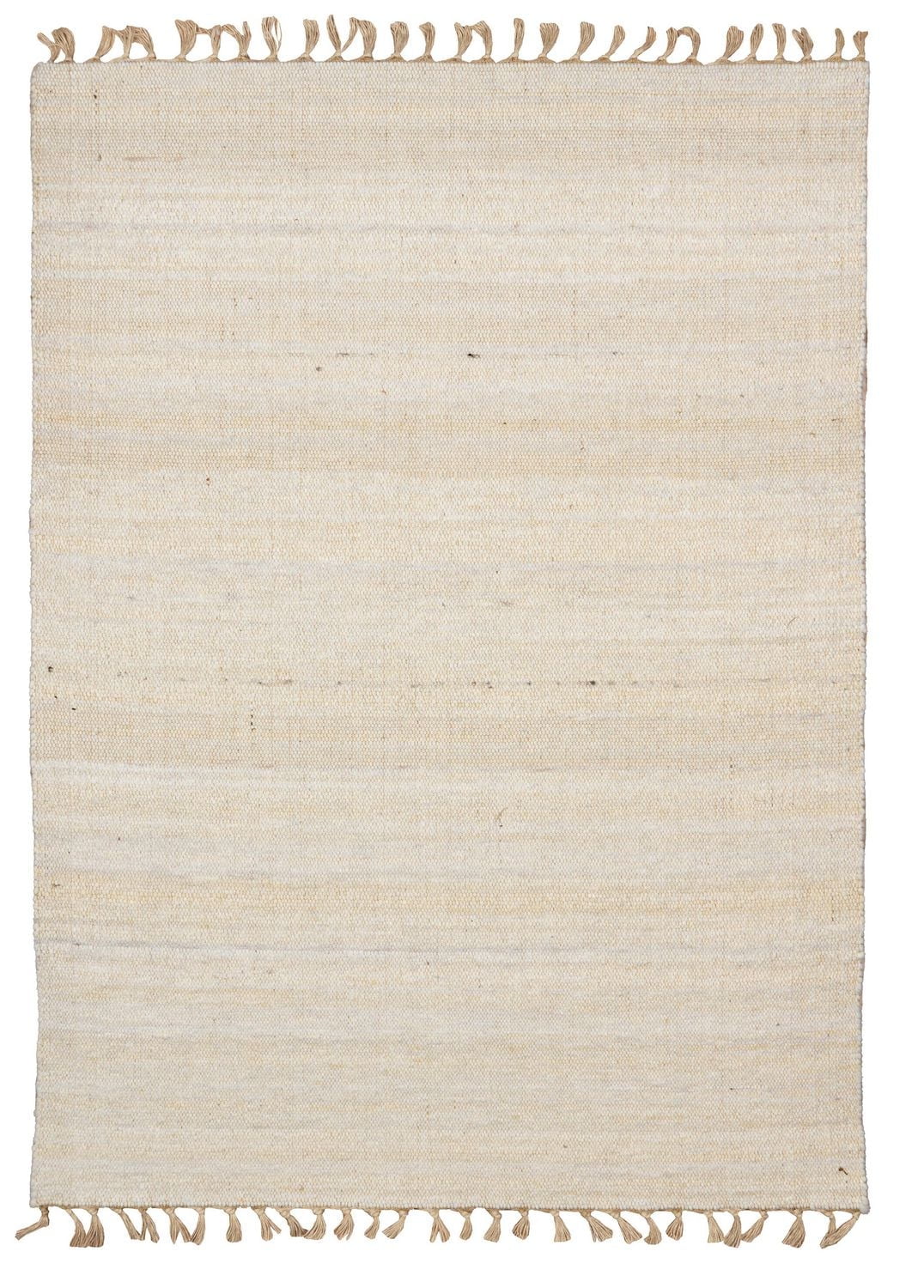 Verginia Berber Natural & Ivory 3 ft. 6 in. x 5 ft. 6 in. Accent Rug