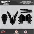 thumbnail image 2 of Kalair GFX Graphics Kit for Ktm 250XCF-W, 350XCF-W and 500XCF-W (2012-2013) Twitch Series, 2 of 5