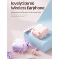 Cute True Wireless Earbuds Girls Ear Buds for for School Earphones with