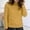 Yellow, variant on WTXUE Womens Turtleneck Sweaters Plus Size Ribbed Knit Long Sleeve Pullover Sweaters Casual Slim Fit Tee Sweaters Trendy Shirts Base Layers Soft Thermal Undershirts Beige L