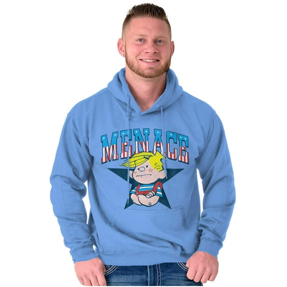 Retro Dennis The Menace American Star Unisex Plus Size Hoodie Brisco Brands 3X