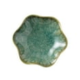thumbnail image 4 of Segolike Ceramic Trinket Tray Flower Shape Spoon Holder Decorative Plate Key Bowl Dish for Trinket Daughter Kitchen Birthday Gift Green, 4 of 8