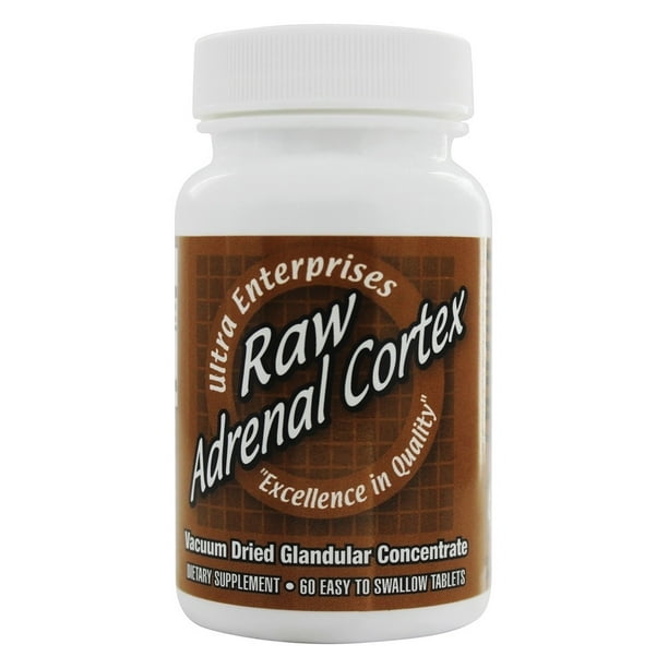 Ultra Enterprises Raw Adrenal Cortex 200 mg. 60 Tablets Walmart