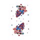 thumbnail image 2 of CaiYueKe 4th of July Patriotic Kitchen Towels American Flag Stars Dish Towels Independence Day Hand Towel Red White Blue 250th Anniversary for Kitchen Housewarming Gifts Memorial Day Home, 16" x 24", 2 of 7