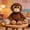 152#colorful, variant on Cute Monkey Plush Doll Pillow, Soft Skin-Friendly High-Elastic Stuffed Rag Toy, Adorable Big Eyes Healing Sleep Companion for Childs Girls Birthday Christmas Festival Gift Home Car Decor