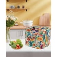 thumbnail image 5 of Vintage Botanical Stand Mixer Dust Cover with Storage Pocket & Handles, Spring Floral Summer Vintage Fits All Tilt Head & Bowl Lift Kitchen Appliance Cover Organizer Bag Accessories, 4.5-5 Quart, 5 of 6
