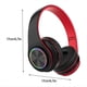 thumbnail image 2 of Auriculares Bluetooth, Auriculares Bluetooth Inalámbricos Inteligentes Auriculares Estéreo de Alta Fidelidad Plegables para Oficina en Casa Negro, 2 of 5