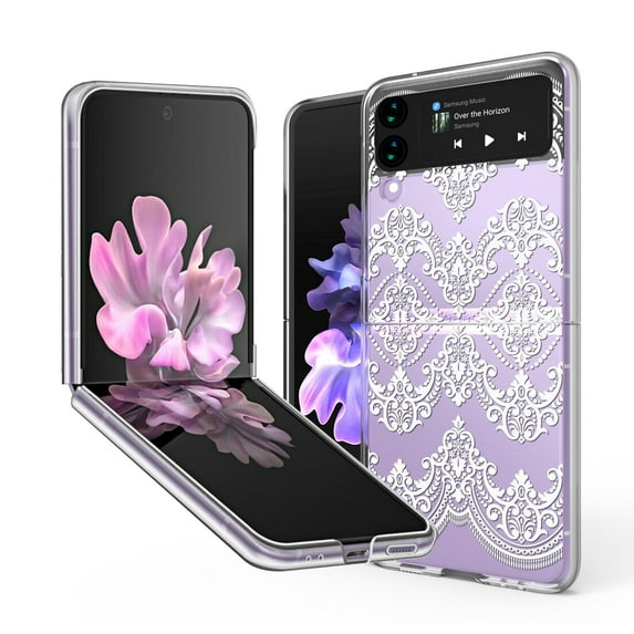 Protex Case Designed For Samsung Galaxy Z Flip 4 Case Transparent Clear