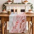 thumbnail image 2 of Table Runner 72 Inches Long for Kitchen Dining, Ombre Orange Blue Dresser Scarf Farmhouse, Dining Table Decorations for Wedding/Parties, Summer Coastal Ocean Sea Beach Wave 13 x 72 In, 2 of 8