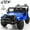 Blue, variant on Joyracer 4WD 24V Ride On Toys Truck with Remote Control, 2 Seater 800W 9AH Powered Ride on Electric Car, Bluetooth MP3 Music, 4 Wheels Suspension, 3 Speeds, Red