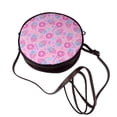 thumbnail image 4 of Lsque Donuts Pattern Shoulder Bag – Microfiber Leather Crossbody with Detachable Strap & Handle Ring, Waterproof & Durable, Elegant Everyday Carry, 4 of 5