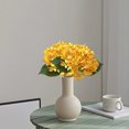 thumbnail image 4 of Xuniizn Artificial Flowers, Fake Hydrangea Bouquet UV Resistant Silk Flowers, Lifelike, No Fade, Fake Flowers for Wedding, Party, DIY Tables Centerpiece Decor - Fake Flowers, 4 of 6