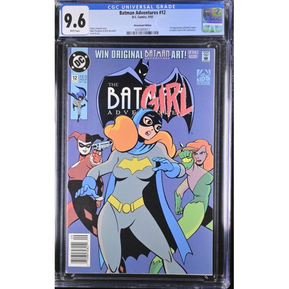 Collectible Batman Adventues #12 - CGC 9.6 Comic Book