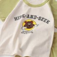 thumbnail image 4 of NOLDARES Baby Boy Summer Clothes 2pcs Dinosaur Truck Graphic Tee Cotton Shorts Toddler Outfits(Light Green,3-4 Y), 4 of 4