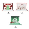 thumbnail image 2 of Tarjetas de Navidad emergentes 3D Tarjetas de felicitación navideñas con sobre MABOTO Tarjetas de felicitacion, 2 of 7
