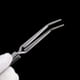 thumbnail image 5 of EeaseMX 1 pinza de metal para uñas, pinzas profesionales para pegatinas, herramienta para recoger diamantes de imitación (plateada), 5 of 7