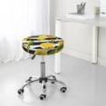 thumbnail image 7 of Goofa Orange and Lemon Printed Stool Covers Round, Waterproof Round Bar Stool Covers Anti-Slip Round Bar Stool Seat Cover with Elastic Bands Durable -, 7 of 7