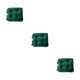 thumbnail image 1 of Naiovety Cojín de asiento suave y cómodo para la máxima relajación conveniente para llevar cojines para silla cojines verde negro 43*43cm Type1 NO1, 1 of 6