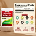 thumbnail image 3 of (3 pack) Best Naturals L-Citrulline Malate 2:1 Powder 1 Lb, 3 of 8
