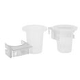 thumbnail image 3 of Tazas De Malla Ranurada Para Jardín, Macetas De Red Hidropónicas Resistentes A Los Rayos UV Fáciles De Instalar, Reutilizables, Resistentes Con Soporte Colgante Para Interiores Fyydes Garden Slotted Mesh Cups, 3 of 8