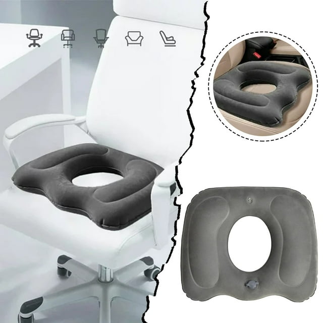 Dianopex Extra Thick Donut Memory Foam Seat Cushion Care Large