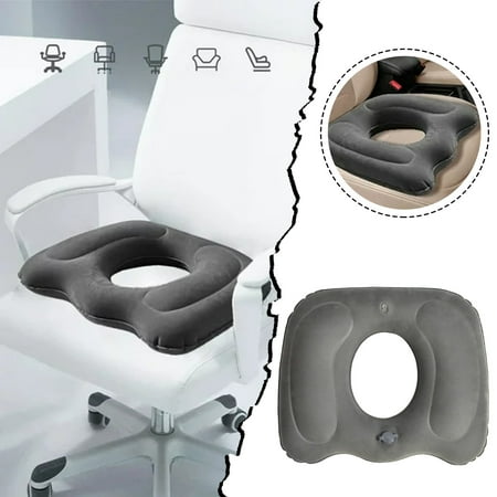

Seat Cushion Large Tailbone Pillow For Car Or Truck Office Chair Wheelchair Back Bed Coccyx Hemorrhoid Sciatica