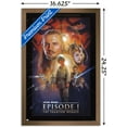 thumbnail image 3 of Star Wars: The Phantom Menace - One Sheet (No Billing Block) Wall Poster, 14.725" x 22.375" Framed, 3 of 6