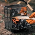 thumbnail image 3 of Mosiee Bbq Charcoal Grate Barbecue Grill Wire Grid Mesh Net W/2 Handles Stainless Steel, 3 of 9