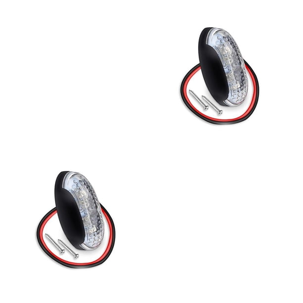 Luces de liquidación LED reutilizables Kenally Luz de marcador lateral Luz roja 2piezas