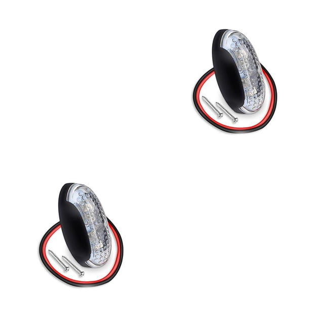 Luces de liquidación LED reutilizables Kenally Luz de marcador lateral Luz roja 2piezas