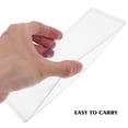 thumbnail image 3 of Raindrops 12Pcs Transparent Banknote Pouch PVC Sleeves for Protecting and Displaying Paper Money, 3 of 7