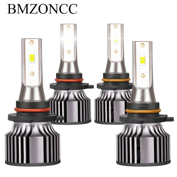 BMZONCC  For Toyota 4Runner 2003-2005 LED Headlight Bulbs Kit High/low Beam 9005 9006 V25