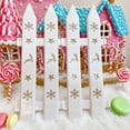 thumbnail image 4 of BiFandian Christmas Tree Fence Decorations, 2-Pack Decorative Fences Christmas Scene Props, Indoor Outdoor Christmas Xmas Fence for Party Decor, 4 of 6