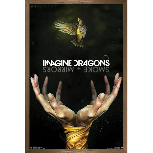 Imagine Dragons - Smoke Wall Poster, 22.375" x 34"