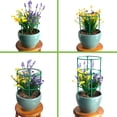 thumbnail image 2 of Soporte para flores varilla de soporte garra de cangrejo soporte para orquídeas soporte para flores de jardinería de múltiples capas cinco capas de 25 piezas [diámetro del ANGGREK Otros, 2 of 8