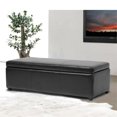 thumbnail image 2 of Baxton Studio Dennehy Banc Ottoman de Rangement Polyvalent en Similicuir, 2 of 5