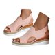 thumbnail image 3 of MKLEKYY Sandalias Ortopédicas para Mujer, Sandalias Elásticas de Tela Con Boca de Pez A La Moda de Verano para Mujer, Sandalias Con Plataforma y Cuña, 3 of 5